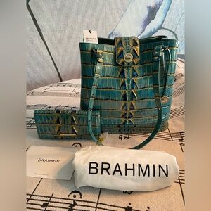 NEW BRAHMIN FIORA ADY PARAKEET ESTUARY SET 🦜✨